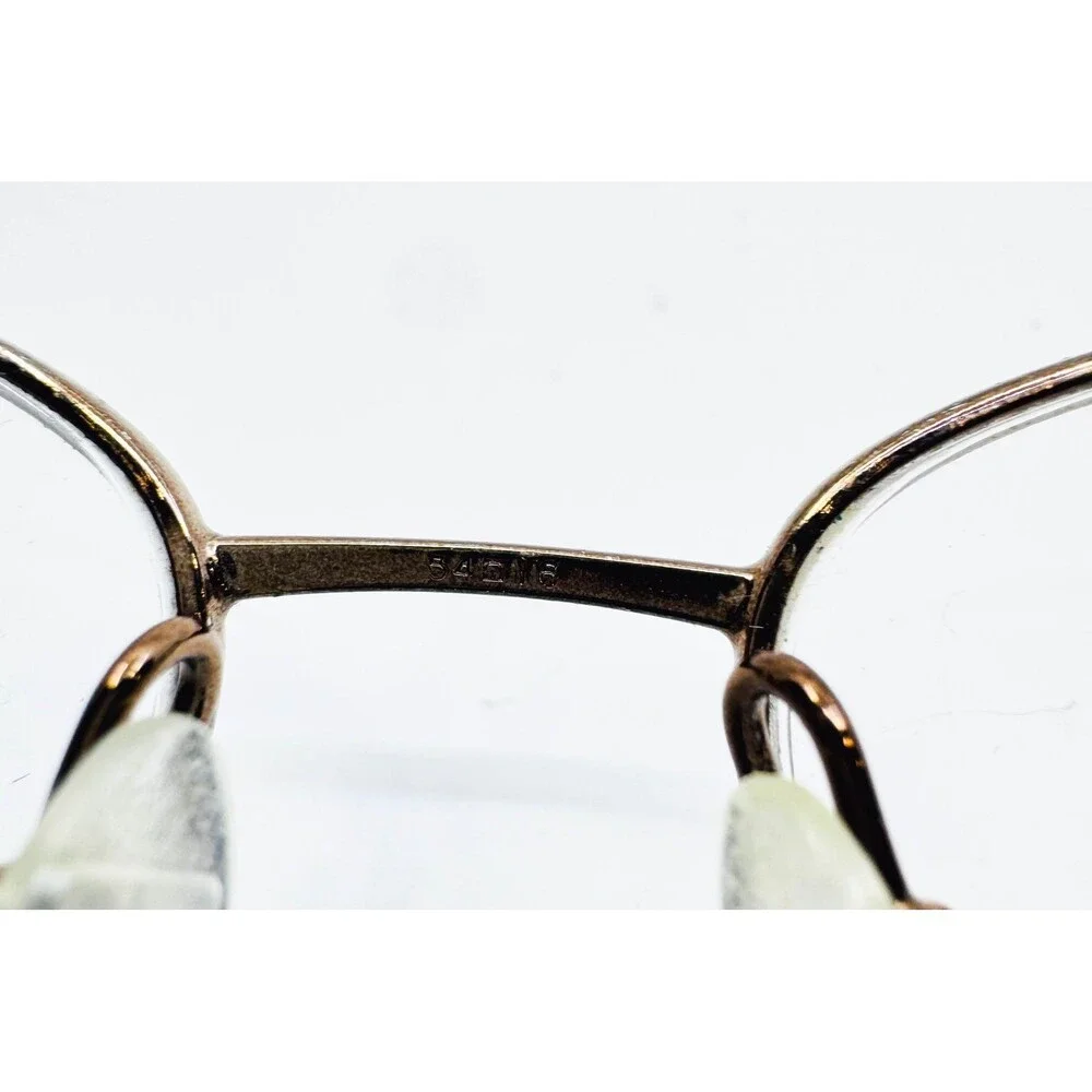 Elle Eyeglasses Frames Womens Brown Semi Rimless EL13373 54-16-135